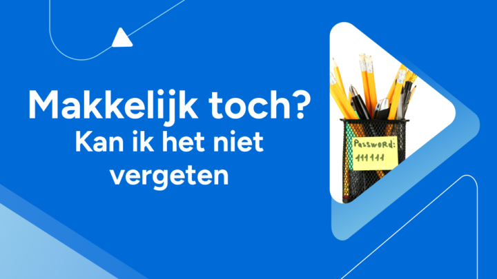 Blog wachtwoorden